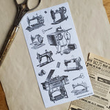 Victorian Sewing Machines Sticker Sheet