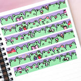 Wasabi The Frog Moods Washi Tape