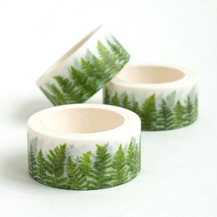 Fern Washi Tape Botanical Design