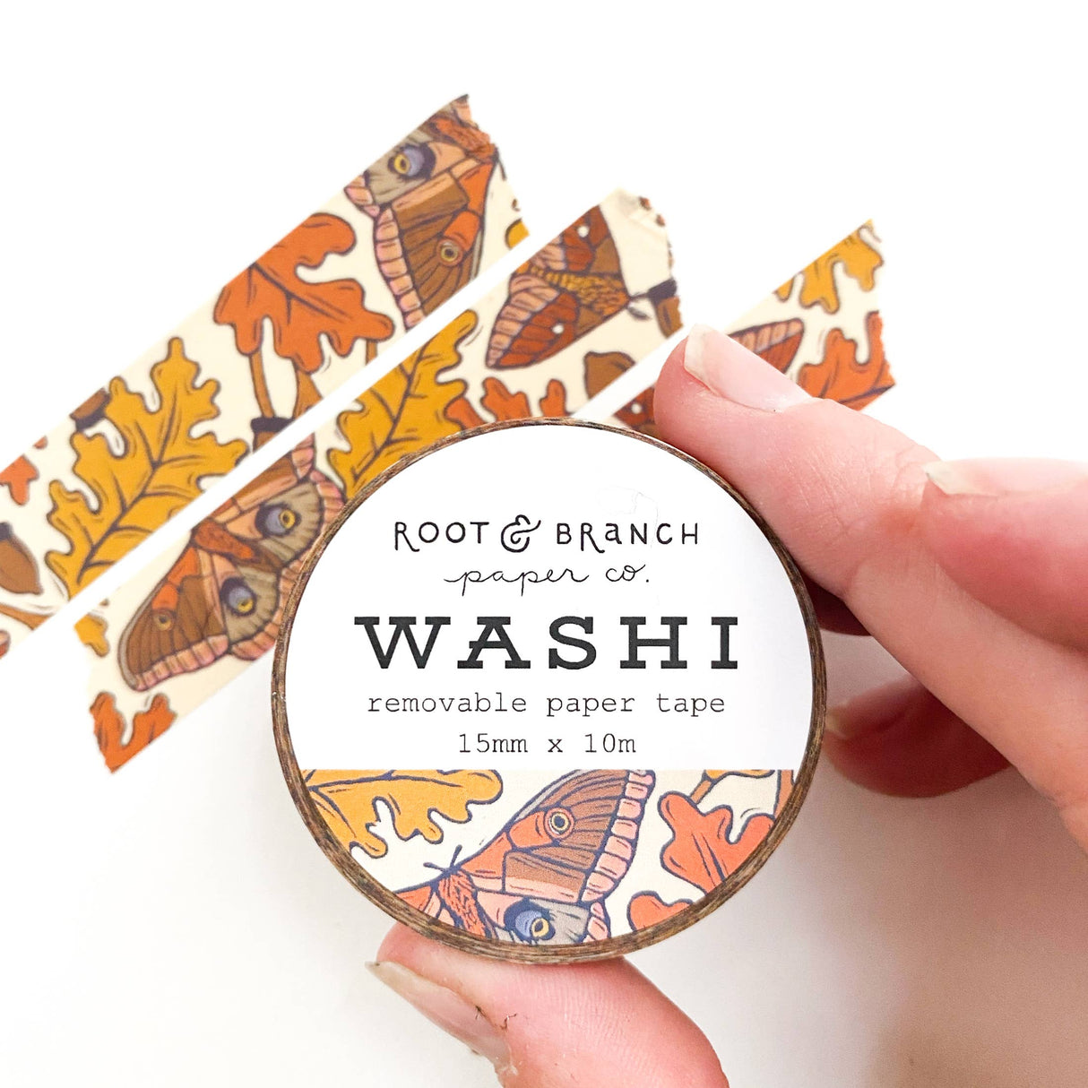 White Oak Autumn Washi Tape Root & Branch Paper Co.