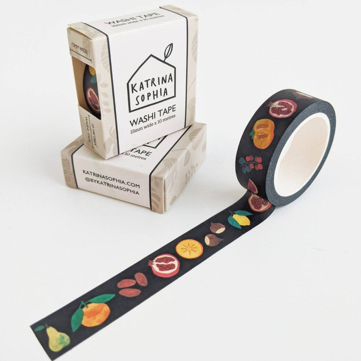 Winter Fruits Washi Tape