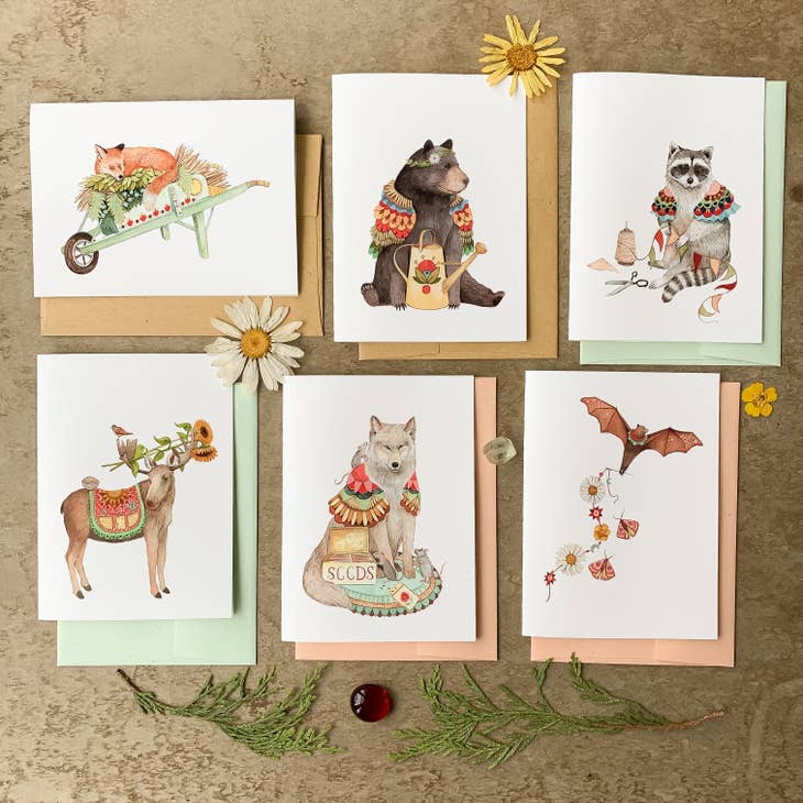 Woodland Garden - Small Card Pack