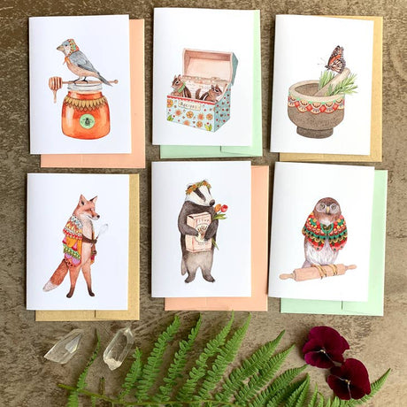 Woodland Kitchen - Small Card Pack