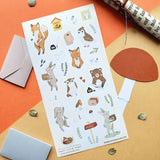 Woodland Penpals Sticker Sheet