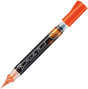 Pentel Dual Metallic Brush Pen - Orange and Metallic Yellow