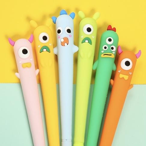 Cute Monster Gel Pen Black Ink