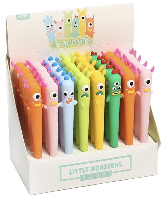 Cute Monster Gel Pen Black Ink