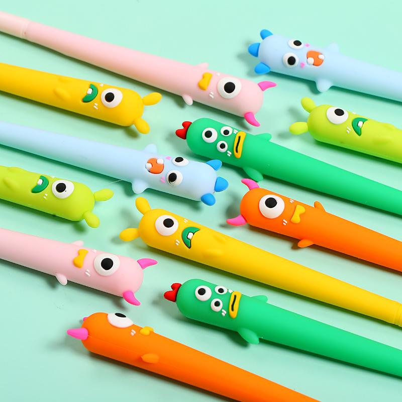 Cute Monster Gel Pen Black Ink