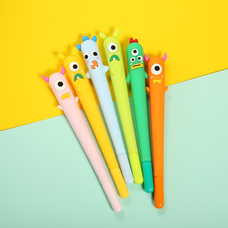 Cute Monster Gel Pen Black Ink