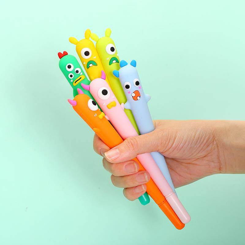 Cute Monster Gel Pen Black Ink