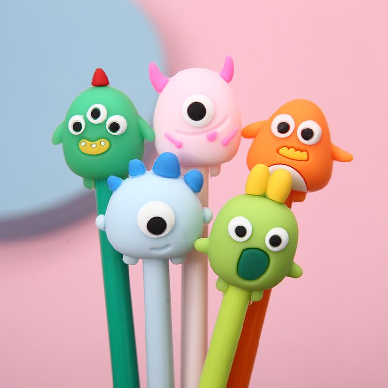 Cute Monster Gel Pen Black Ink