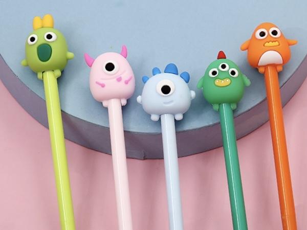 Cute Monster Gel Pen Black Ink