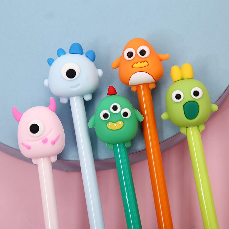 Cute Monster Gel Pen Black Ink