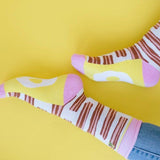 Bacon & Eggs Crew Cut Socks