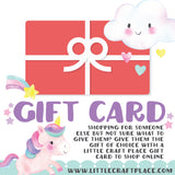 E-Gift Card for Online Store & Brick and Mortar Store