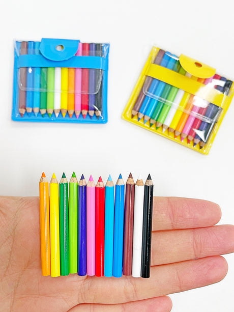 Lápices de colores mini en estuche