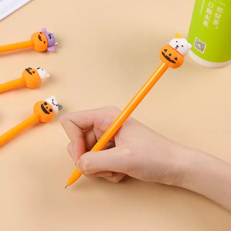 Jack-O-Lantern Gel Pen