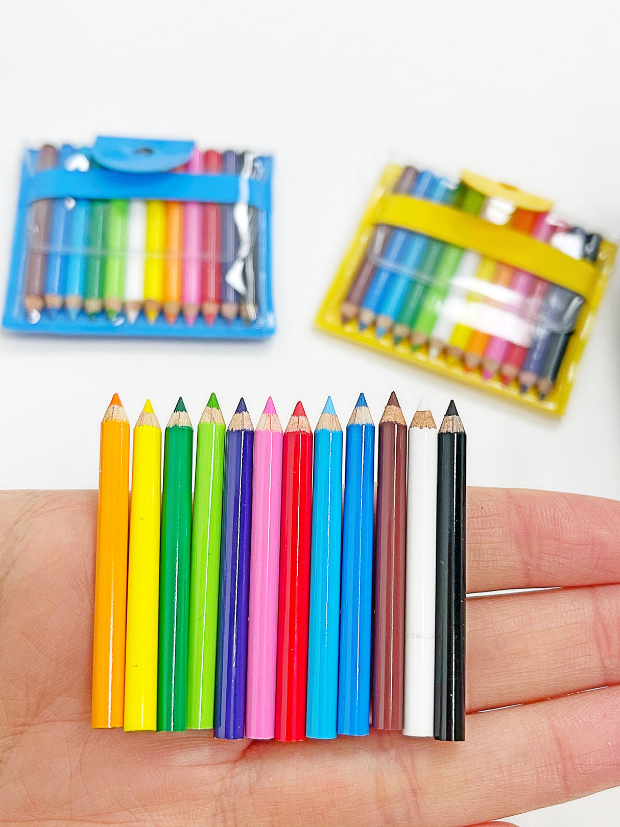 Mini Color Pencils in pouch