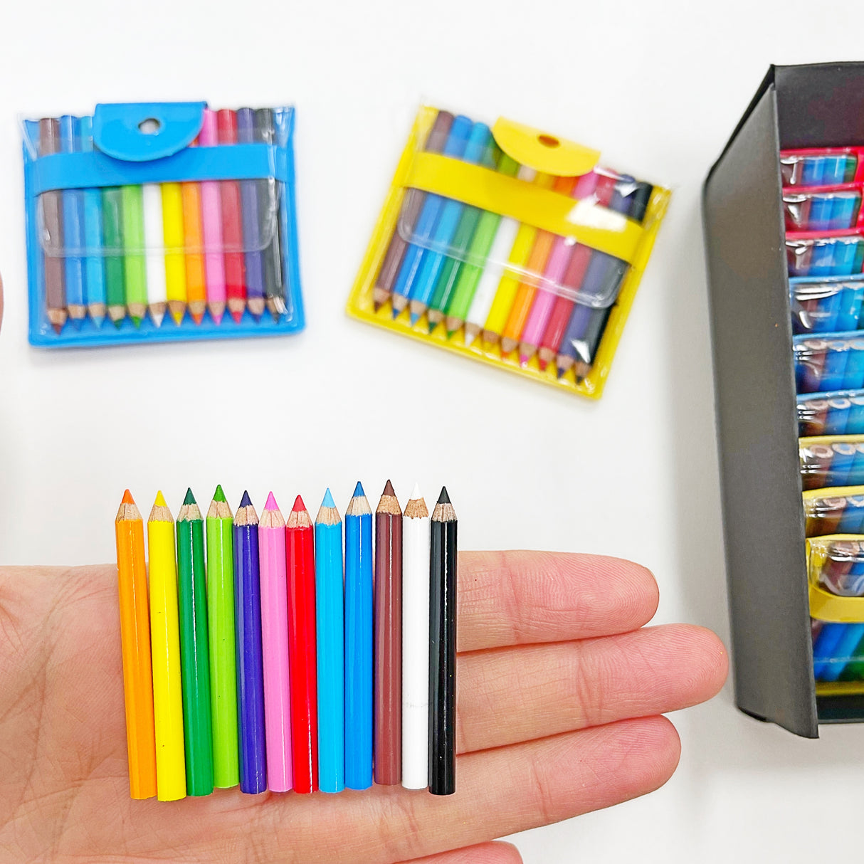 Mini Color Pencils in pouch