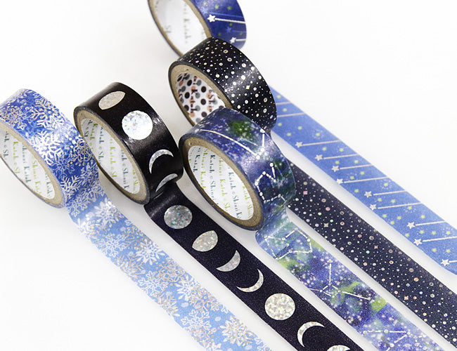 Moon Japanese Washi Tape Shinzi Katoh Design