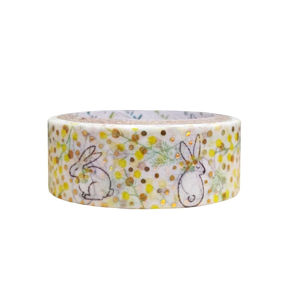 Mimoza Rabbit Washi Tape Shinzi Katoh Design