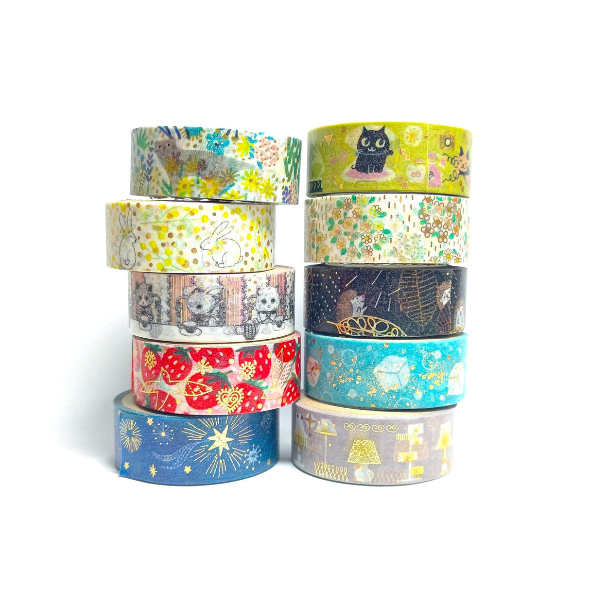 Mimoza Rabbit Washi Tape Shinzi Katoh Design