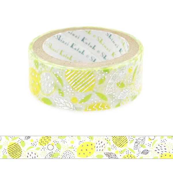 Lemon Washi Tape Shinzi Katoh Design