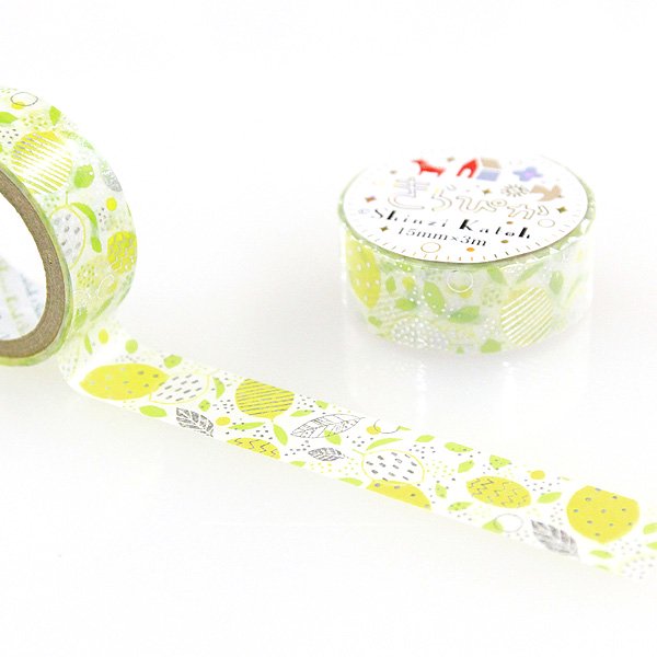 Lemon Washi Tape Shinzi Katoh Design