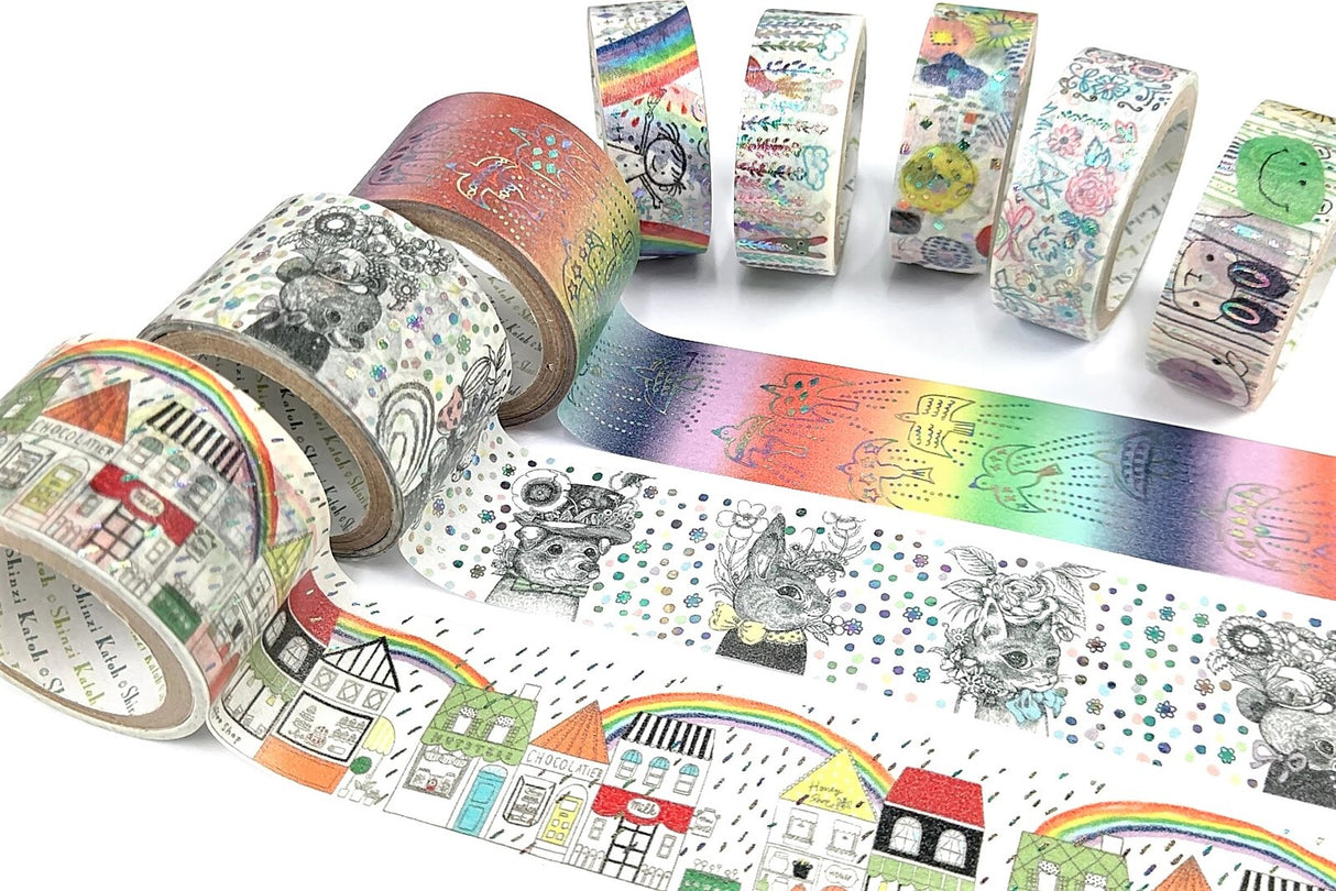 Rainbow Painter Washi Tape Shinzi Katoh Design