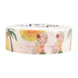 Hula Girl Palm Tree Masking Tape • Shinzi Katoh Design Japanese Washi Tape