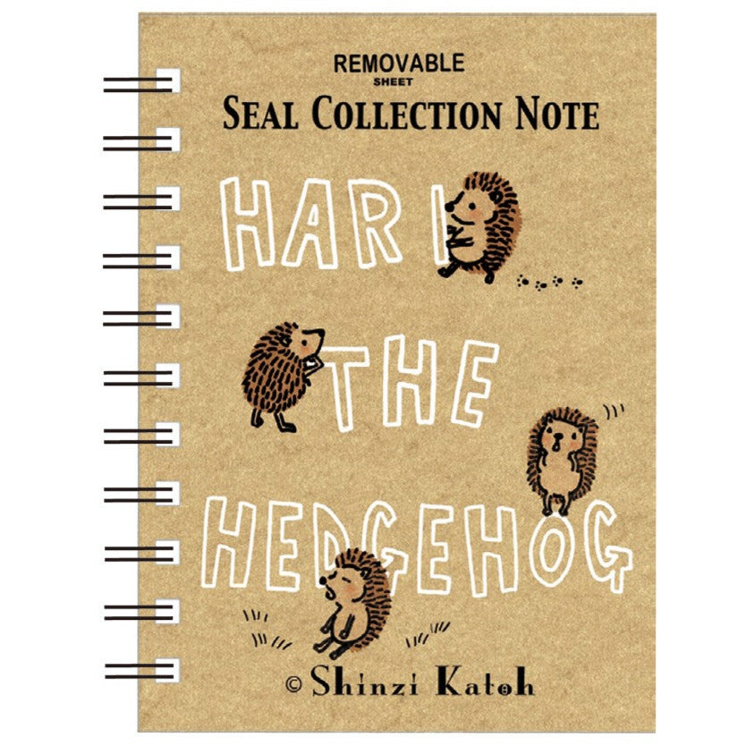 Hedgehog Sticker Album Shinzi Katoh Design