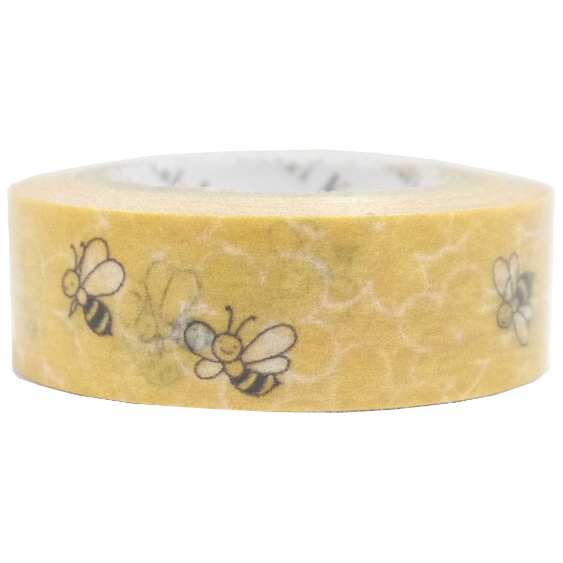 Cinta washi con diseño de abejas de miel de Shinzi Katoh