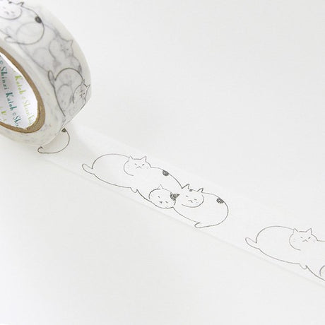 Sleeping Cat Washi Tape Shinzi Katoh Design