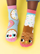 Donut & Ice Cream Tween Mismatched Socks