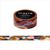 Camel Camouflage Pattern Japanese Washi Tape • Multi Line Masté Masking Tape