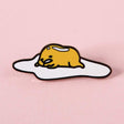 Gudetama Done Enamel Pin