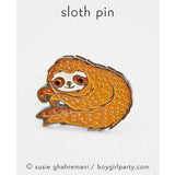 Sloth Enamel Pin