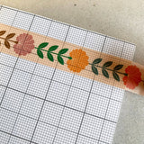 Spring Flowers Pattern Washi Tape