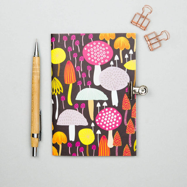 Toadstools & Mushrooms A6 Notebook